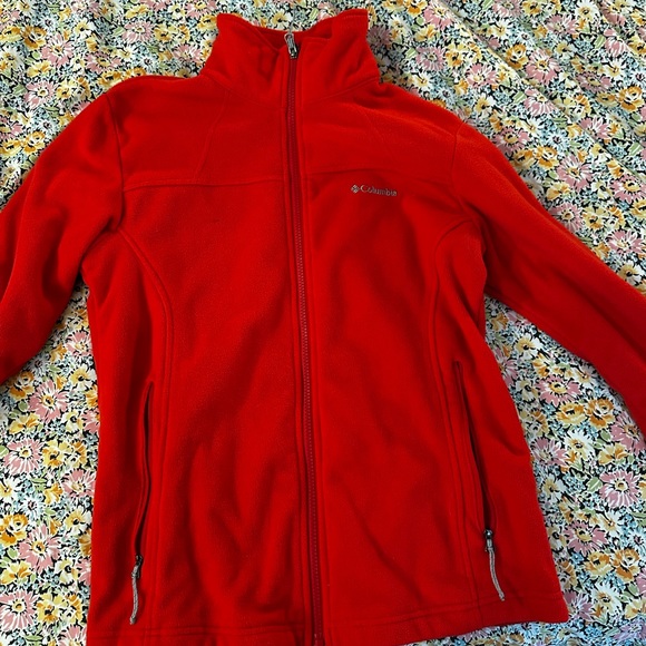 Women’s Columbia zip up red - Picture 2 of 3